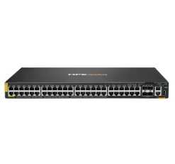 HPE Aruba Networking CX 6200F 48G Class4 PoE 4SFP+ 370W Zarządzany L3 Gigabit Ethernet (10/100/1000) Obsługa PoE 1U JL727B#ABB