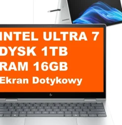 HP EliteBook 8 Flip G1i 13 / D51GFE8 / Ultra 7 / 16GB / 1TB / Intel Graphics / WUXGA / Dotyk / Win 11 Pro / Srebrny