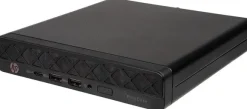 HP EliteDesk 8 G1a - Mini - Ryzen 5 220 - RAM 16 GB - SSD 512 GB - NVMe - Radeon 740M - 1GbE, Wi-Fi 6, Bluetooth - WLAN: 802.11a/b/g/n/ac/ax, Bluetooth 5.4 - Win 11 Pro - ohne Maus und Tastatur - Monitor: keiner - tiefschwarz - Smart Buy 999A2ET#ABD