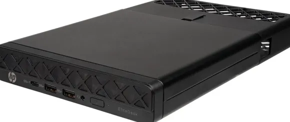 HP EliteDesk 8 Mini G1a AMD Ryzen™ 5 PRO 215 16 GB DDR5-SDRAM 512 GB SSD Windows 11 Pro Mini PC Czarny C9TQ6ET