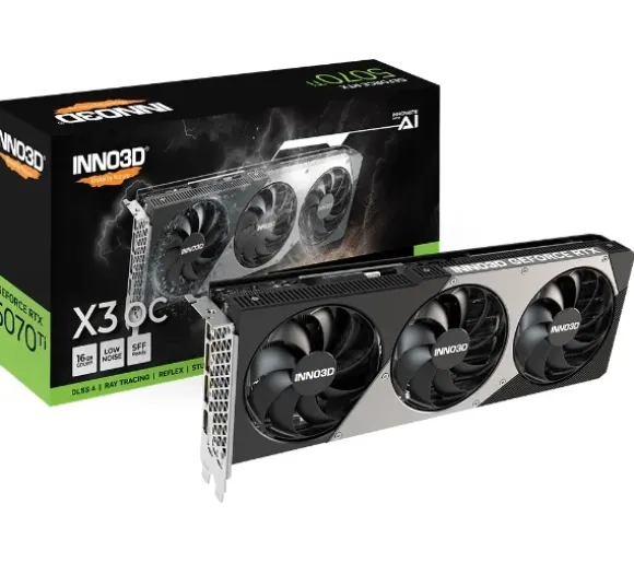 Inno3D GeForce RTX 5070 Ti X3 OC 16GB GDDR7 256bit N507T316D7X176068N
