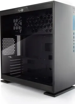 IN WIN Development In Win 303 Mini Wieża Czarny Computer przypadkach (Mini-Tower, PC, SECC, szkło hartowane, ATX, Micro-ATX, Mini-ATX, czarny) 303 BLACK
