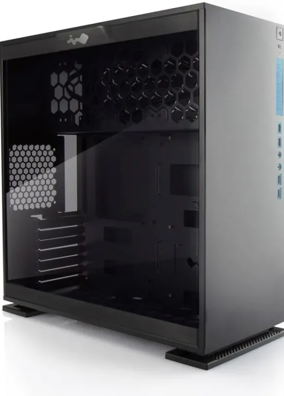 IN WIN Development In Win 303 Mini Wieża Czarny Computer przypadkach (Mini-Tower, PC, SECC, szkło hartowane, ATX, Micro-ATX, Mini-ATX, czarny) 303 BLACK
