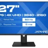 JAPANNEXT JN-IPS270UHD60F 27" 4K Ultra HD LED Czarny