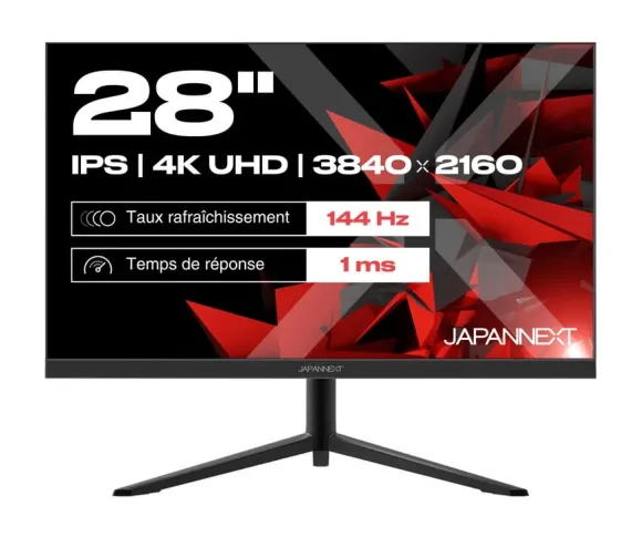 JAPANNEXT JN-IPS280UHD144F (28") 4K Ultra HD LCD Czarny