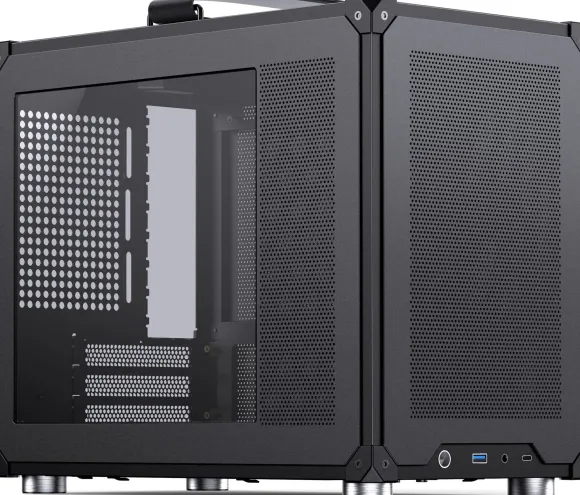 Jonsbo C6MAX, MATX Case with handle, Black