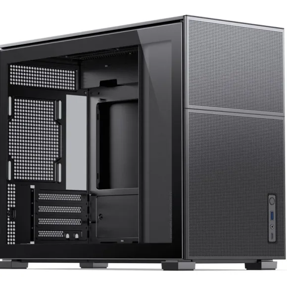 Jonsbo D31 MESH obudowa Micro–ATX, Tempered Glass – czarny
