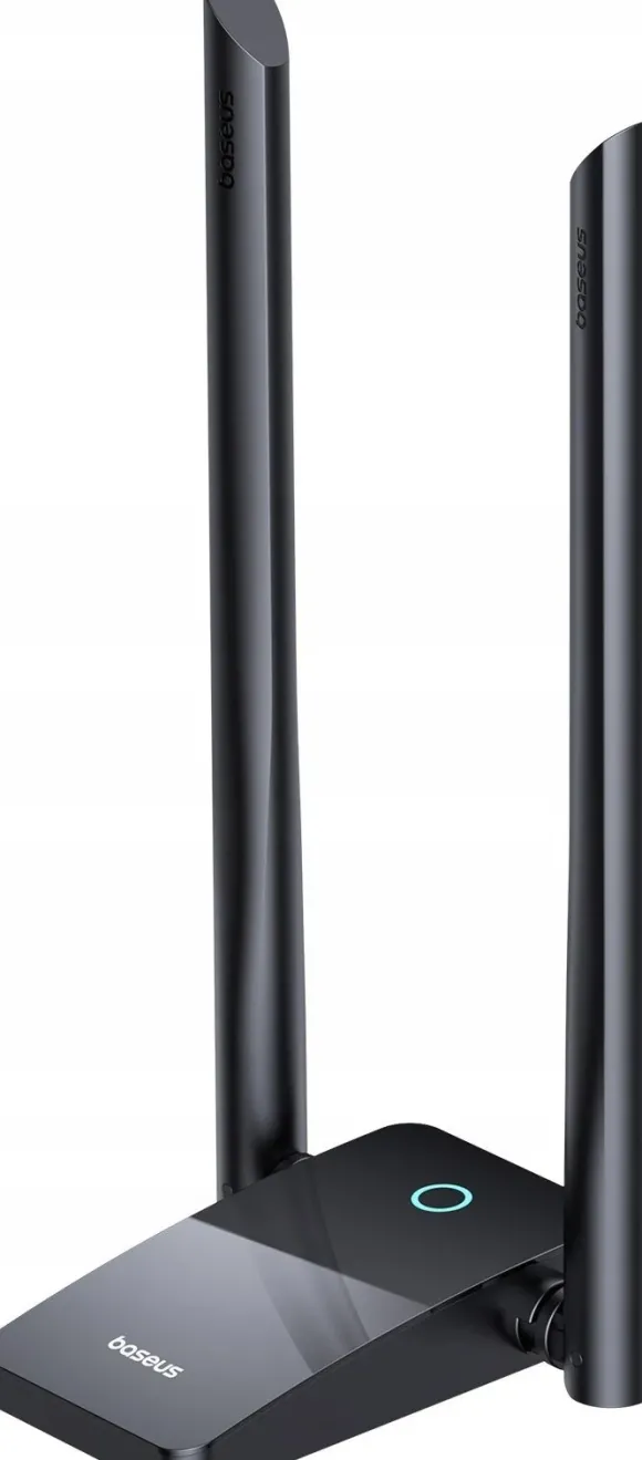 Karta sieciowa Baseus Adapter WiFi Baseus FastJoy 1800Mbps czarny