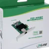 Karta sieciowa InLine ® Gigabit karta sieciowa, 1x RJ45 1 Gb/s, PCIe x1, PoE+