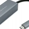 Karta sieciowa Qoltec Kabel adapter Qoltec USB-C na RJ45 Ethernet 1000Mb/s Aluminiowa obudowa