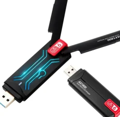 Karta sieciowa Reagle Zewnętrzna Karta Sieciowa WI-FI Adapter USB WiFi 6 AX 1800Mbps 2,4GHz 5GHz