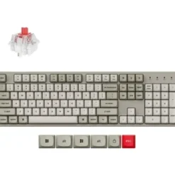 KEYCHRON C2 Pro 8K QMK Wired Custom Mechanical Super Red Switch C2PX-M1