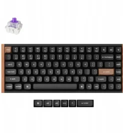 Keychron K8 HE Wireless K8H-F1 - US Layout - Gateron Magnetic Nebula - Carbon Black Czarny