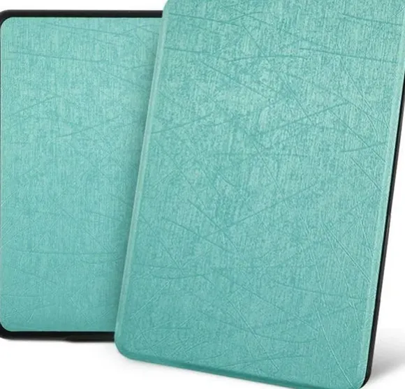 Kindle Alogy Pokrowiec Alogy Etui Leather Smart Casedo Paperwhite 4 niebieskie z połyskiem