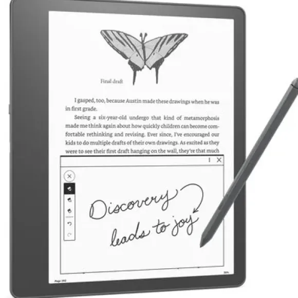 Kindle Scribe 64GB z rysikiem premium + oryginalne etui Czarne + 1100 ebooków GRATIS!