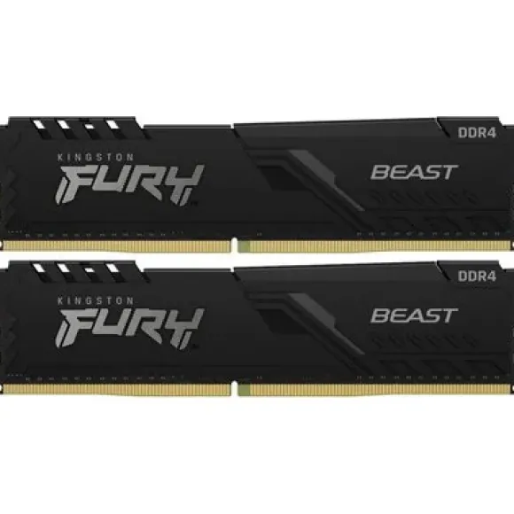 Kingston FURY 16GB 2x8GB 3200MHz CL16 Beast BlackKF432C16BBK2/16
