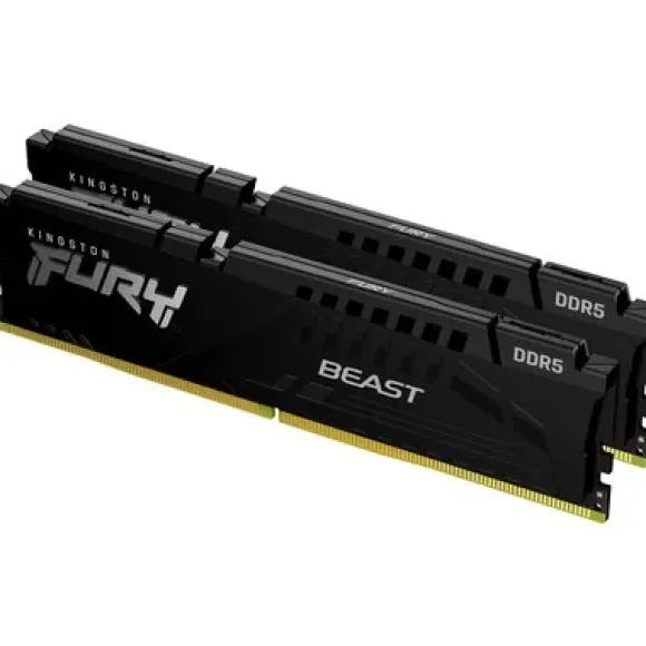 Kingston Fury Beast, DDR5, 64 GB, 6000MHz, CL36 (KF560C36BBEK2-64)
