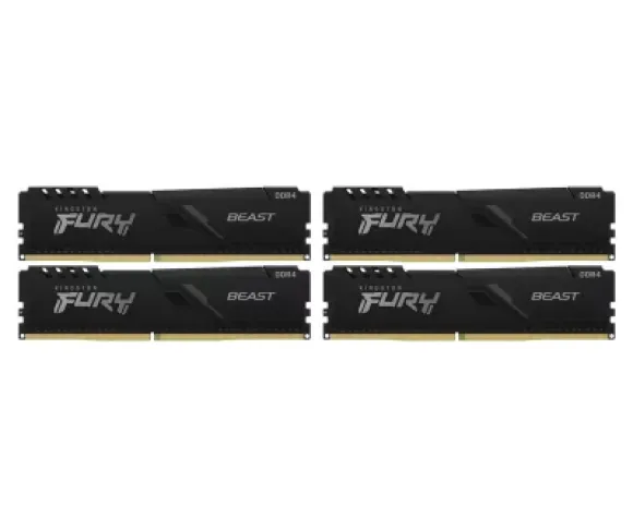 Kingston Fury Beast DDR4 128 GB 3200MHz CL16 KF432C16BBK4/128 KF432C16BBK4/128