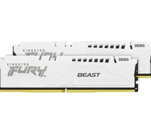 Kingston FURY Beast DDR5 32GB (2 x 16GB) 6000 CL30 EXPO Biały