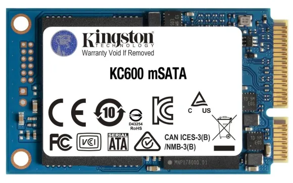 Kingston 1TB mSATA SSD KC600 SKC600MS/1024G