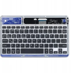Klawiatura Dux Ducis Keyboard CK Series bezprzewodowa do laptopa / tabletu / telefonu przezroczysta DDS2203