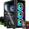 Komputer Gamingowy Ryzen 7 RTX 4060 32GB RAM 1TB SSD Windows 10 PC Do Gier
