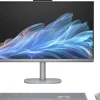 Komputer HP Komputer HP OmniStudio X AiO 27-cs0004nw / B4LE2EA / Intel Ultra 7 / 32GB / SSD 1TB / Intel Arc / 4K / Win 11 Pro / Srebrny