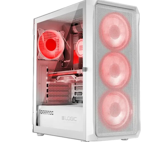 Komputer WHITE GAMING Ryzen 5 16GB RTX 3050 1TB M.2 W11