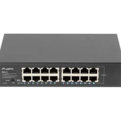 Lanberg Switch Rack 10' 19' 16 Port 1GB Gigabit