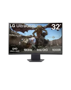 LG 32'' 32GS60QC-B QHD   2560 x 1440 pixels  300 cd VA 32GS60QC-B.AEUQ