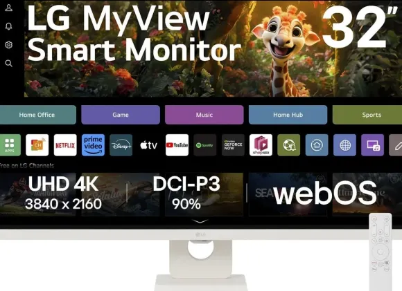 LG MyView Smart 32SR73U-W