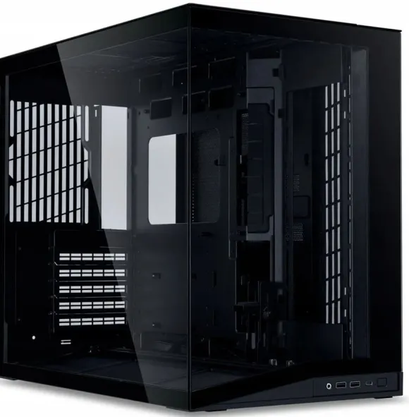 Lian Li O11 Dynamic Mini V2 PC-Gehuse, Mini-Gehuse, ATX, Tempered Glass - schwarz