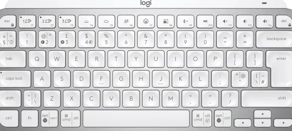 Logitech Klawiatura MX Keys Mini Jasnoszary
