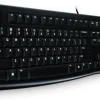 Logitech K120 USB ukraińsko Czarny klawiatura  klawiatura (standardowe, przewodowe, USB, czarny) 920-002643