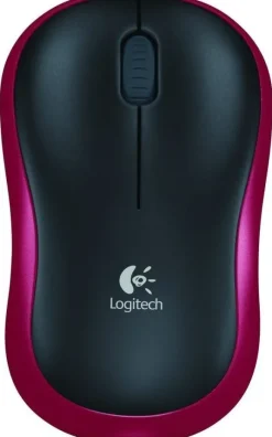 Logitech M185 czerwona (910-002240)