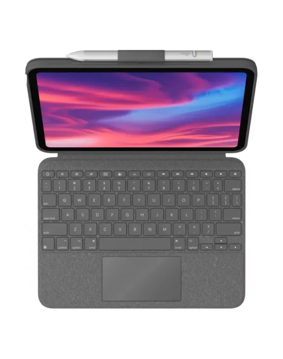 Logitech Etui z klawiaturą Combo Touch do iPada 10-tej generacji UK szare
