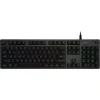 Logitech G G512 CARBON LIGHTSYNC RGB Mechanical Gaming Keyboard with GX Brown switches klawiatura USB Portugalski Węgiel