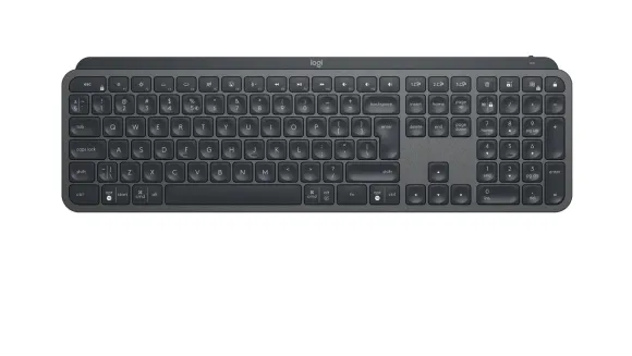 Logitech MX Keys for Business klawiatura RF Wireless + Bluetooth UK międzynarodowy Grafitowy