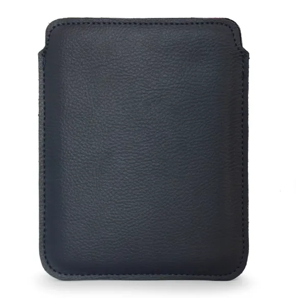 LURESKO Skórzane etui na ebook Pocketbook Touch Lux 4/5 (granatowy)