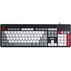 Marvo KB005 US czarno-czerwona