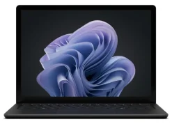 Microsoft Surface Laptop 6 Intel Core Ultra 5 135H 34,3 cm (13.5") Ekran dotykowy 16 GB LPDDR5-SDRAM 256 GB SSD Wi-Fi 6E (802.11ax) Windows 11 Pro Czarny ZJQ-00005