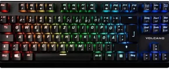 Modecom Volcano Lanparty Plus czarna DE K-MC-LANPARTY-U-PLUS-RGB-BROWN-DE