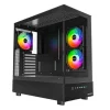 Montech Montech XR Midi-Tower, Tempered Glass - schwarz