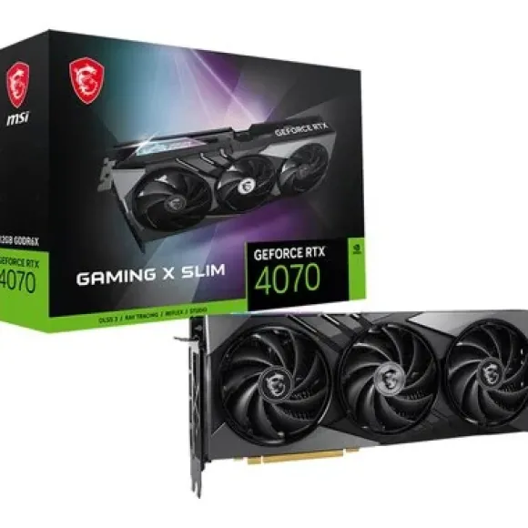 MSI GeForce RTX 4070 GAMING X SLIM 12GB GDDR6X