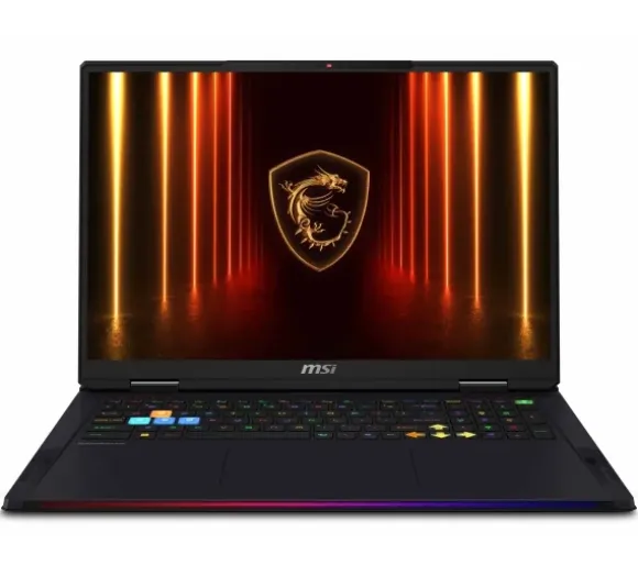 MSI Raider A18 HX A9WIG-072PL 18" 120Hz R9 9955HX 64GB RAM 2TB Dysk SSD RTX5080 DLSS4 Win11 Czarny A9WIG-072PL