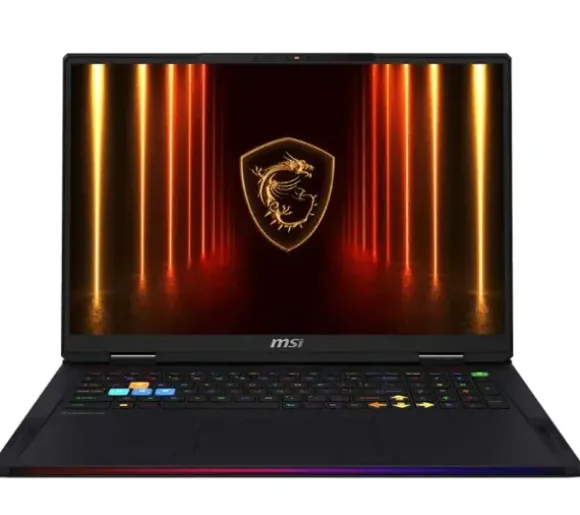 MSI Raider 18 HX A2WH-1241PL 18" 240Hz Ultra 9 275HX 32GB RAM 1TB Dysk SSD RTX5070Ti DLSS4 Win11 Szary Funkcje AI