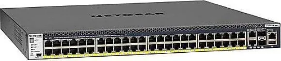 Netgear M4300-52G-POE+ MANAGED SWITCH APS550 48x1G PoE+ (GSM4352PA) (GSM4352PA-100NES)