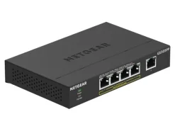 Netgear GS305PP Nie zarządzany Gigabit Ethernet (10/100/1000) Czarny Obsługa PoE, Przełącznik