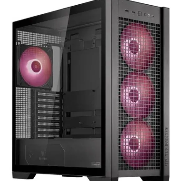 Obudowa Asus TUF Gaming GT302 TG ARGB czarna (90DC00I0-B19000)