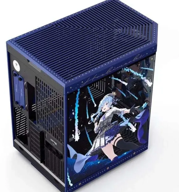Obudowa Hyte HYTE Y70 Suisei Edition obudowa komputerowa Midi-Tower E-ATX Tempered Glass - niebieski CS-HYTE-Y70-SUISEI-E